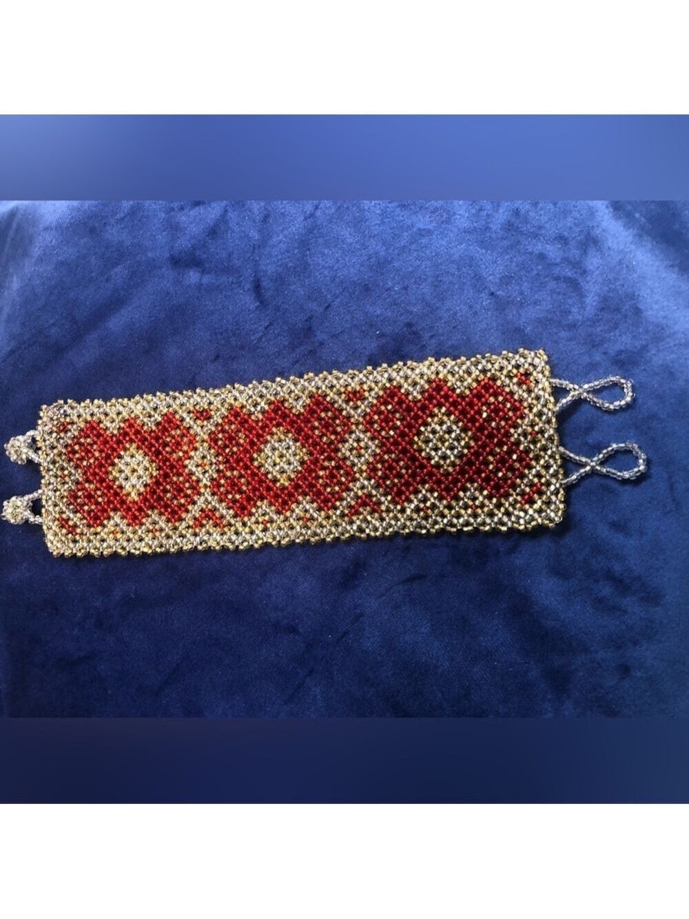 Huichol Art Jewelry Mexican Beadwork Peyote Bracelet Beaded Huichol Brac…